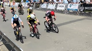 Vlaams Kampioenschap Elverdinge U17 1e j Nieuwelingen 2024 cc1785 cyclingvlaanderen [upl. by Eiramllij630]