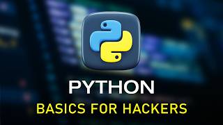 Python Basics For HACKERS [upl. by Nohsid]