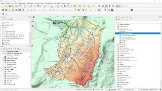 Parámetros Morfométricos de la Cuenca Parte 10 Curva Hipsométrica en QGIS  Rápido [upl. by Eaj614]