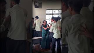 Emotional crying our miss 😍 Boys fighting prank fighting prank surprise anguvaanakonilu teacher [upl. by Dnomsed]