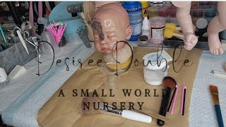 Matting a reborn doll [upl. by Alessig909]