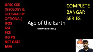 Radiometric Dating of the rocks [upl. by Letsou]