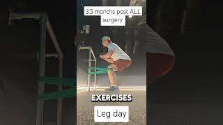 35 months post ACL surgery ACL Recovery process after 12 weeks acl knee sports fitness fyp [upl. by Athene667]