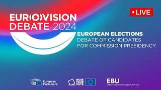 Eurovision debate between lead candidates for the Commission presidency [upl. by Harewood]