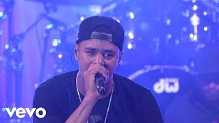 J Cole  Crooked Smile Live on Letterman [upl. by Wolcott]