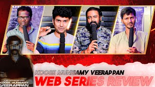 Koose Munisamy Veerappan Celebrity Show  Web Series Review  Nakkheeran Gopal  NStudio  Zee 5 [upl. by Yaner324]