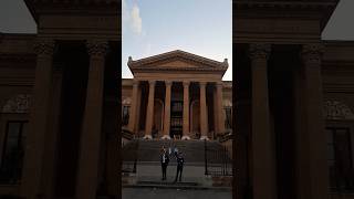 Il Teatro Massimo di Palermo shorts content Palermo culture sicilia [upl. by Atteras127]