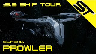 Star Citizen α 39  Esperia Prowler  Tour [upl. by Blancha]