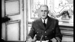 Algerian revolt collapses France backs De Gaulle 1961 [upl. by Marcelline]