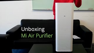 MoreThanPhones Unboxing the Mi Air Purifier [upl. by Aitram]