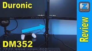 Duronic DM352 Monitor Stand Review [upl. by Rawdon]