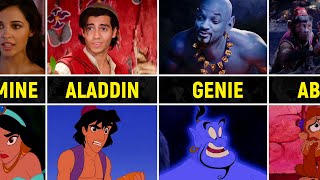 Aladdin Disney live action vs Aladdin Disney Aniamtion [upl. by Lodi]