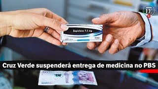 Medicamentos no PBS Cruz Verde no podrá seguir suministrando insumos  El Espectador [upl. by Normalie]