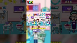 TIZI HOSPITAL GAME Roleplay as a Doctor and treat patients kidsapp gamesforkids roleplayinggames [upl. by Yddur]