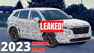 2023 Honda Pilot  Redesigned First Look [upl. by Vachell]