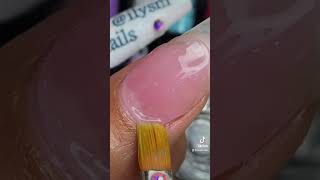 How to Polygel Over Tips shorts nails nailart [upl. by Nav]