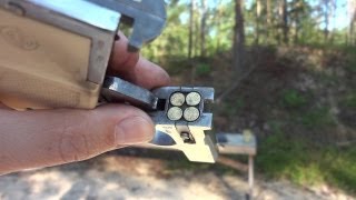 EIG E16 4shot derringer review amp shoot [upl. by Notwal]