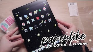 Paperlike application and review 🍎✏️ [upl. by Merridie]