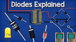 Diodes Explained  The basics how diodes work working principle pn junction [upl. by Ylas]