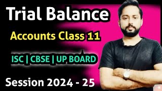 Trial Balance  Complete Concept With Question  Trial balance class 11 One Shot  ISC Accounts 12 [upl. by Nazar120]