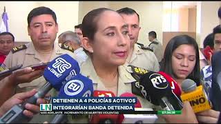 Detienen una banda delictiva integrada por presuntos policías activos [upl. by Bea269]