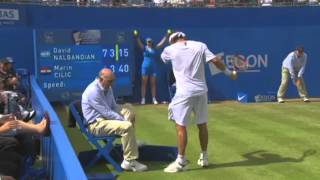 David Nalbandian kicks a line judge [upl. by Zhang]