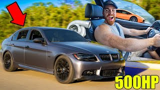 I Secretly Turned my Girlfriends SLOW 2000 BMW into a SUPERCAR SLAYER and its insane [upl. by Hgielyk]