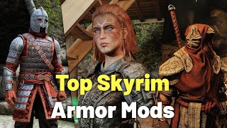 Top Skyrim Armor Mods for Your Next Playthrough [upl. by Nolyag]