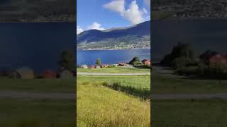 Nordfjordeid Norway With Aida Nova Cruise travel shorts short enjoylife beautiful nature [upl. by Ennovoj]