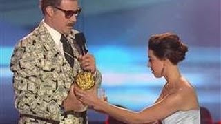 Aubrey Plaza crashes Will Ferrells MTV speech [upl. by Katy564]