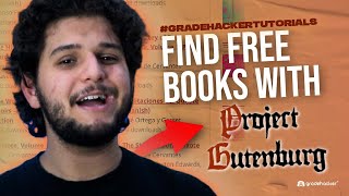 How To Use Project Gutenberg  Find Free Books [upl. by Esylla]