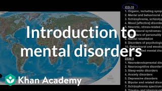 Introduction to mental disorders  Behavior  MCAT  Khan Academy [upl. by Ahsiekel]