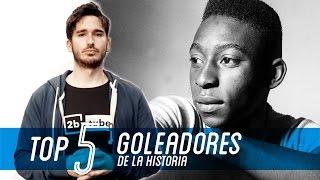 Los 5 máximos goleadores de la historia del fútbol [upl. by Neeven]