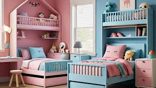 Boy And Girl Room Decoration Ideas Boy and Girl Shared Room decoration srhack7248 kutibari [upl. by Eimmac]