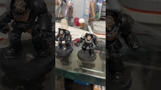 Terminators painted terminator warhammer40k spacemarines painting building emperor fyp [upl. by Ynattyrb]