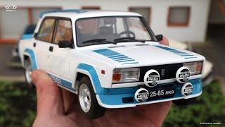 118 Lada 2105 VFTS 1600R 1983  IXO Unboxing [upl. by Lleruj877]