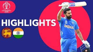 Rohit Breaks Centuries Record In Win  Sri Lanka vs India  Highlights  ICC Cricket World Cup 2019 [upl. by Zilber393]