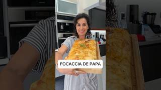 La focaccia más adictiva sencilla y espectacular La vas a amar Con papa receta masamadre [upl. by Estas899]