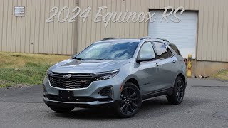 2024 Chevy Equinox RS  Full Features Review amp POV Test Drive [upl. by Cordova]