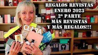 REGALOS REVISTAS ENERO 2023 2ª PARTE MÁS REVISTAS Y MÁS REGALOS [upl. by Nellek]