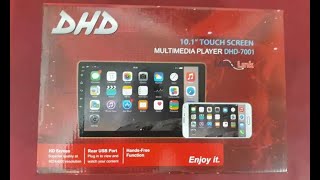 Hands On dan Review Fitur Headunit Android DHD7001 ZXDZ RAM 1GB IPS Split Screen Termurah [upl. by Etnwahs]