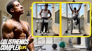 Get That V Calisthenics Exercises for a Lean and Sculpted VShaped Abs [upl. by Thaxter]