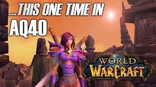 Remember the Days of AhnQiraj World of Warcraft Retail  AQ40 WoW [upl. by Oremo]