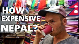 HOW EXPENSIVE is NEPAL Budget Travel Kathmandu [upl. by Enyamart603]