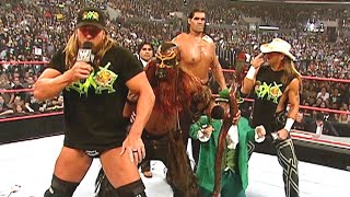 Great Khali Hornswoggle and The Boogeyman try to join DX [upl. by Assert272]