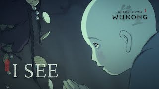 “I See” Black Myth Wukong chapter 1 ending animation original version [upl. by Corbett]