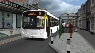 OMSI 2 Enviro 200 WIP by Lowlander Studios Scunthorpe 2016 Route 12 [upl. by Nylidam]