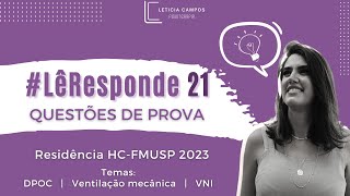 LêResponde 21 questões da Residência Multiprofissional do HCFMUSP 2023 [upl. by Spears]