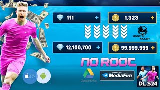 DLS 24 Unlimited Coin Gems amp All Player Max [upl. by Lempres]