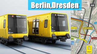 News Neue Streckenverlängerung in Dresden Verzögerung bei Neuer Berliner UBahn [upl. by Komara]